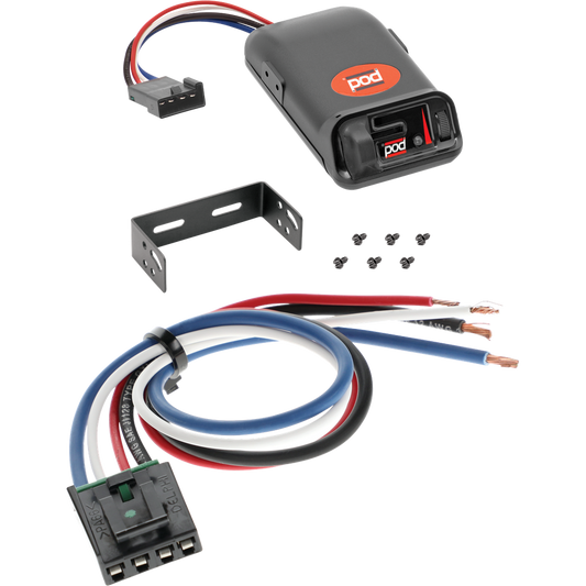 Fits 1975-1991 Ford E-250 Econoline Pro Series POD Brake Control + Generic BC Wiring Adapter By Pro Series