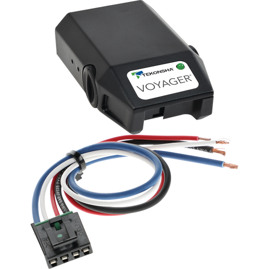 Compatible con control de freno Coachmen Encore Motorhome Tekonsha Voyager 2021-2023 + adaptador de cableado BC genérico de Tekonsha.