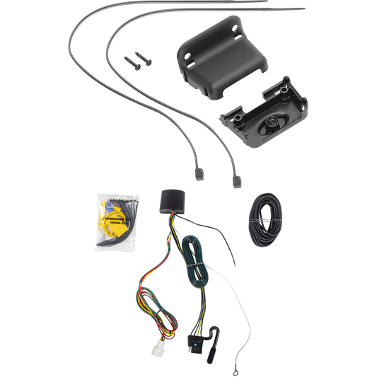 Fits 2019-2022 Acura RDX 4-Flat Vehicle End Trailer Wiring Harness + Wiring Bracket (For Without +12V Power Provision Models) By Tekonsha