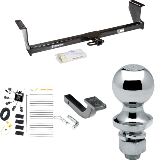 Se adapta al paquete de enganche de remolque Volvo V70 2001-2007 con arnés de cableado de 4 contactos planos "sin empalme" + barra de tracción + bola de 1-7/8" (para modelos Wagon) de Draw-Tite