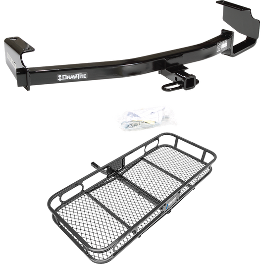 Fits 1996-2003 Chrysler Town & Country Trailer Hitch Tow PKG w/ 48" x 20" Cargo Carrier Rack By Draw-Tite