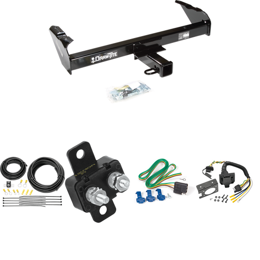 Fits 1969-1970 International 1100D Trailer Hitch Tow PKG w/ 7-Way RV Wiring By Draw-Tite