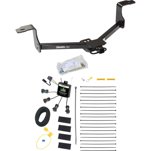 Se adapta al paquete de enganche de remolque Honda Accord 2013-2015 con arnés de cableado de 4 contactos planos "sin empalme" (para modelos Sedan, con luces traseras LED) de Draw-Tite
