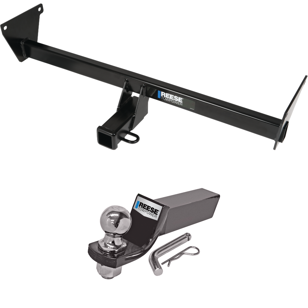 Fits 2023-2023 Mazda CX-50 Trailer Hitch Tow PKG w/ Starter Kit Ball Mount w/ 2" Drop & 2" Ball By Reese Towpower