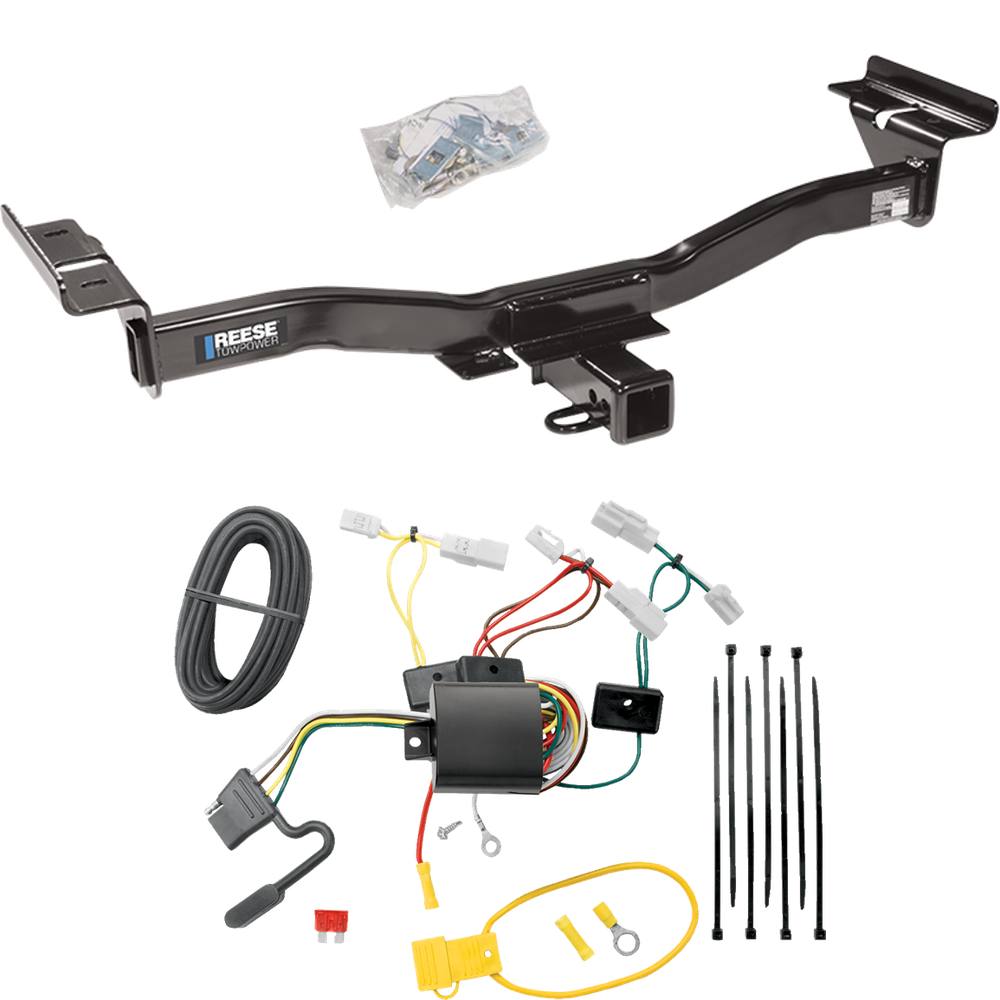 Se adapta al paquete de enganche de remolque Mazda CX-7 2007-2012 con arnés de cableado plano de 4 de Reese Towpower