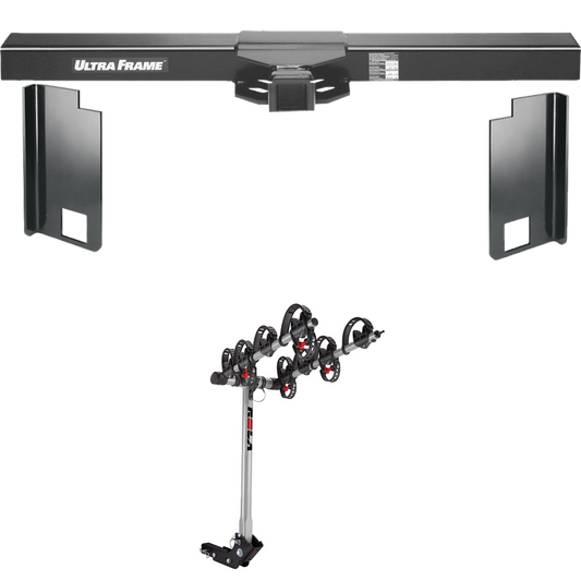 Fits 2008-2008 R-Vision T and C Sport Motorhome Trailer Hitch Tow PKG w/ 4 Bike Carrier Rack By Draw-Tite
