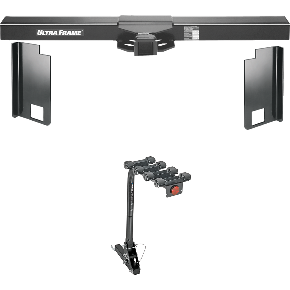 Se adapta al paquete de enganche para remolque Itasca Meridian 2008-2016 con soporte para 4 bicicletas de Draw-Tite