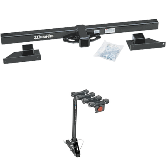 Se adapta al paquete de enganche para remolque de autocaravana Gulf Stream SuperNova 2009-2011 con soporte para 4 bicicletas de Draw-Tite