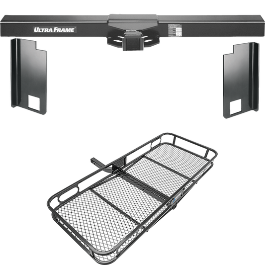 Fits 2019-2023 Coachmen Sportscoach SRS Motorhome Trailer Hitch Tow PKG w/ 60" x 24" Cargo Carrier Rack By Draw-Tite