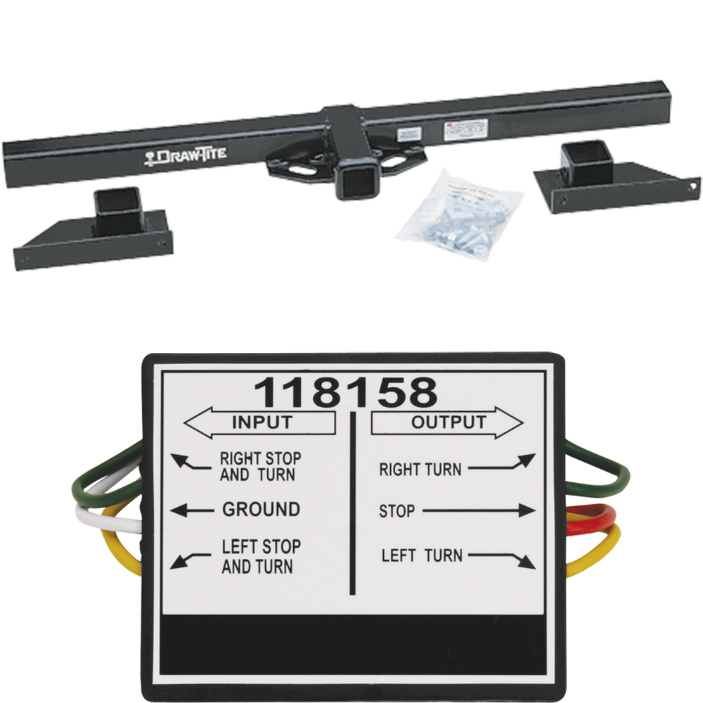 Se adapta al paquete de remolque de enganche para autocaravana Gulf Stream Conquest 2008-2011 con convertidor de luz trasera de vehículo a vehículo de Draw-Tite