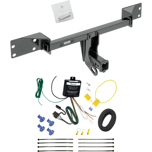 Se adapta al paquete de remolque de enganche de remolque Mercedes-Benz GLA250 2015-2022 con arnés de cableado plano de 4 de Reese Towpower