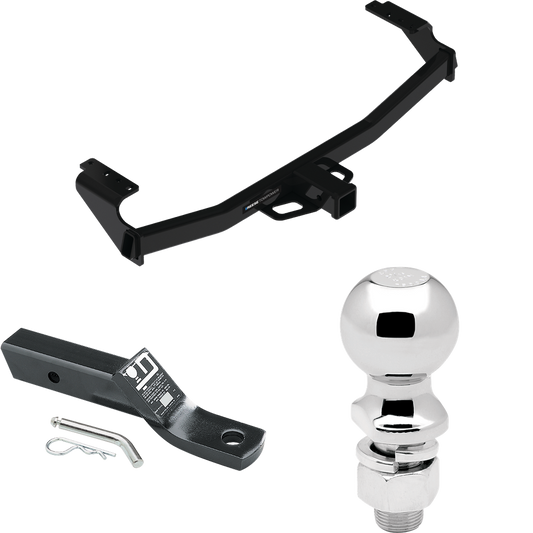 Fits 2021-2022 Mercedes-Benz GLA250 Trailer Hitch Tow PKG w/ Ball Mount w/ 2" Drop + 2-5/16" Ball By Reese Towpower