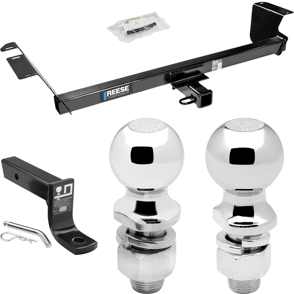 Se adapta al paquete de remolque con enganche de remolque RAM C/V 2012-2015 con soporte de bola con caída de 4" + bola de 2" + bola de 2-5/16" (para modelos Tradesman) de Reese Towpower