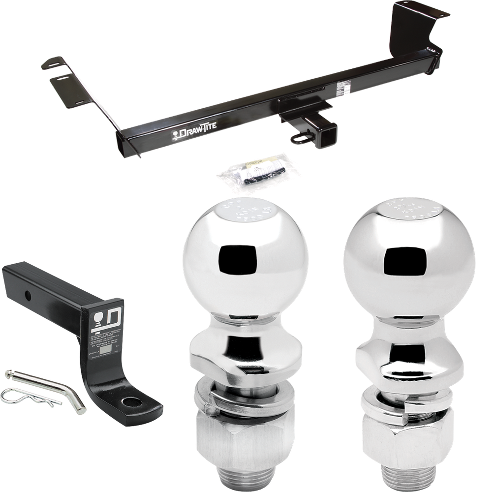 Se adapta al paquete de remolque con enganche de remolque RAM C/V 2012-2015 con soporte de bola con caída de 4" + bola de 2" + bola de 2-5/16" (para modelos Tradesman) de Draw-Tite