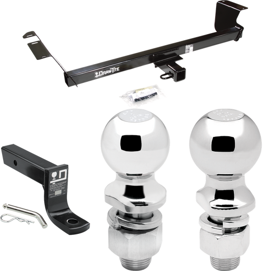 Se adapta al paquete de remolque con enganche de remolque RAM C/V 2012-2015 con soporte de bola con caída de 4" + bola de 2" + bola de 2-5/16" (para modelos Tradesman) de Draw-Tite