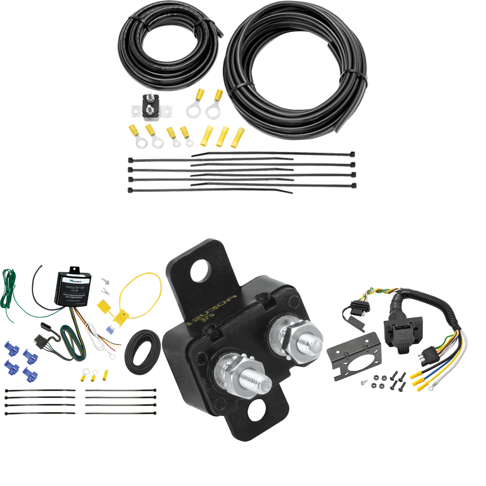 Se adapta al cableado de RV de 7 vías RAM 3500 2011-2012 de Tekonsha.