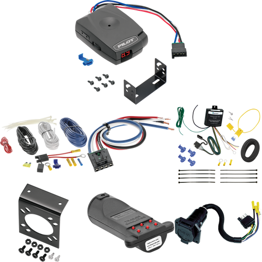 Fits 2016-2023 Mercedes-Benz Metris 7-Way RV Wiring + Pro Series Pilot Brake Control + Generic BC Wiring Adapter + 7-Way Tester and Trailer Emulator By Tekonsha