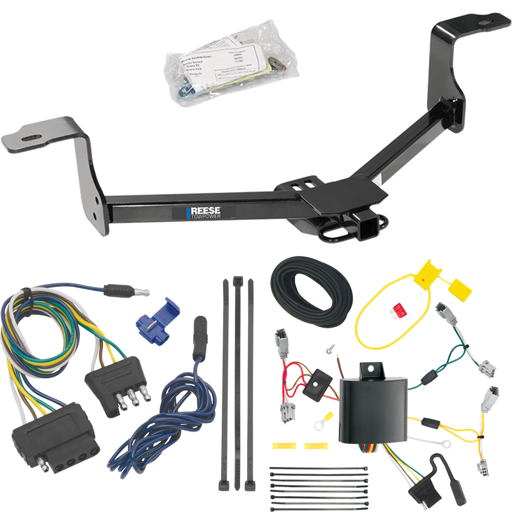 Se adapta al paquete de enganche de remolque Honda Accord 2013-2015 con arnés de cableado plano de 5 (para modelos Coupé, excepto con luces traseras LED) de Reese Towpower