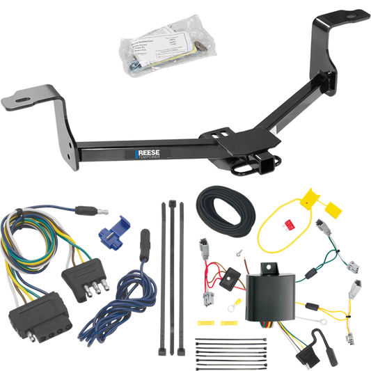 Se adapta al paquete de enganche de remolque Honda Accord 2013-2015 con arnés de cableado plano de 5 (para modelos Coupé, excepto con luces traseras LED) de Reese Towpower