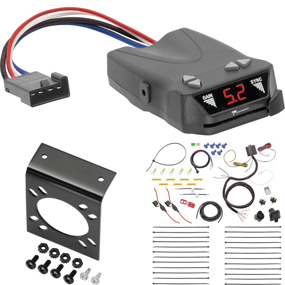 Se adapta al cableado de RV de 7 vías Subaru WRX 2022-2023 + control de freno Tekonsha Brakeman IV de Tekonsha