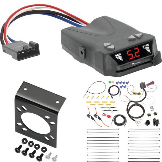 Se adapta al cableado de RV de 7 vías Subaru WRX 2022-2023 + control de freno Tekonsha Brakeman IV de Tekonsha