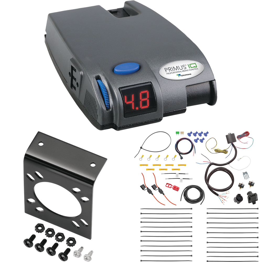 Se adapta al cableado de RV de 7 vías Subaru Outback 2005-2007 + control de freno Tekonsha Primus IQ (para modelos Sedan) de Tekonsha