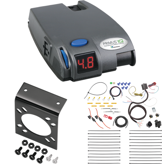 Se adapta al cableado de RV de 7 vías Subaru Outback 2005-2007 + control de freno Tekonsha Primus IQ (para modelos Sedan) de Tekonsha