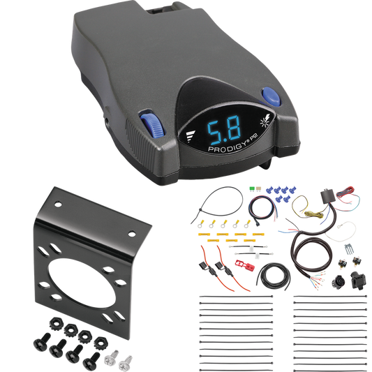 Se adapta al cableado de RV de 7 vías Lincoln Corsair 2021-2023 + control de freno Tekonsha Prodigy P2 de Tekonsha