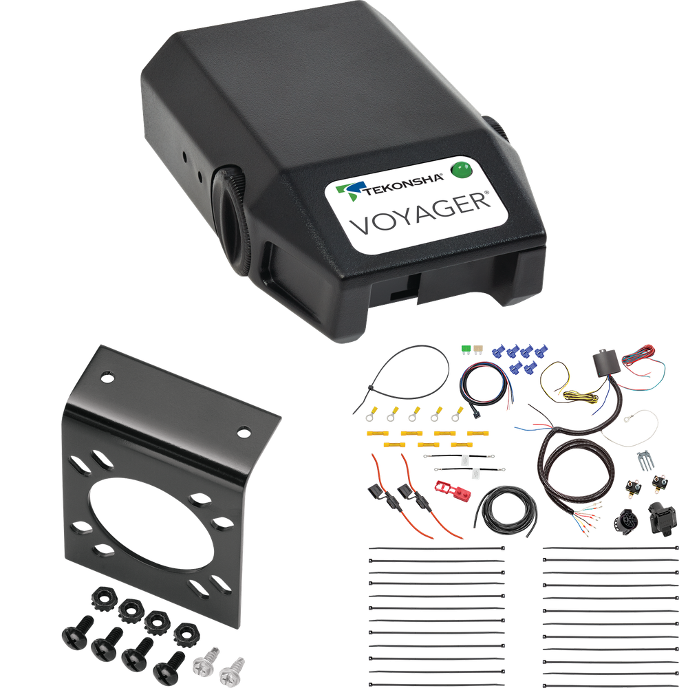 Se adapta al cableado de RV de 7 vías Ford Crown Victoria 1998-2009 + control de freno Tekonsha Voyager de Tekonsha