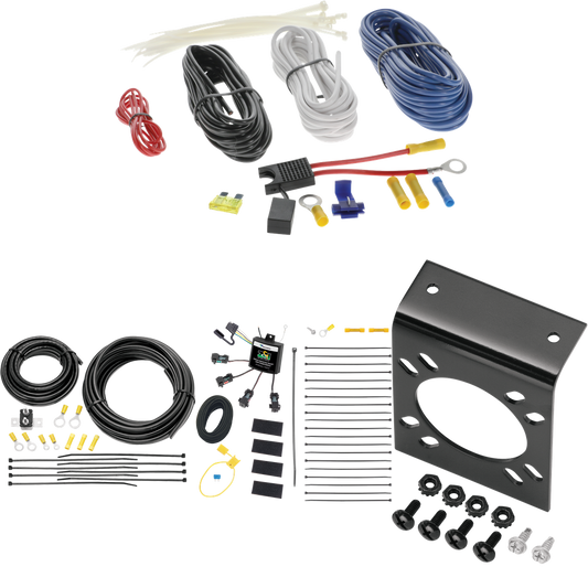 Fits 2011-2023 Audi Q5 7-Way RV Wiring w/ Zero Contact ZCI Module By Tekonsha