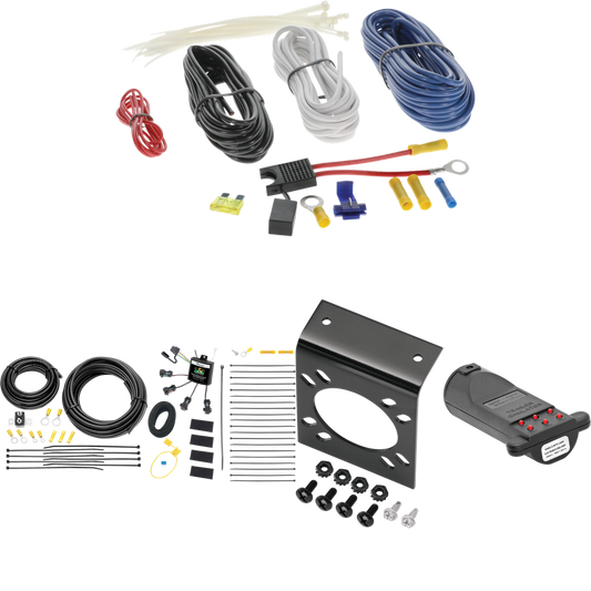 Fits 2008-2009 Sterling Truck Bullet 55 7-Way RV Wiring w/ Zero Contact ZCI Module + 7-Way Tester and Trailer Emulator By Tekonsha