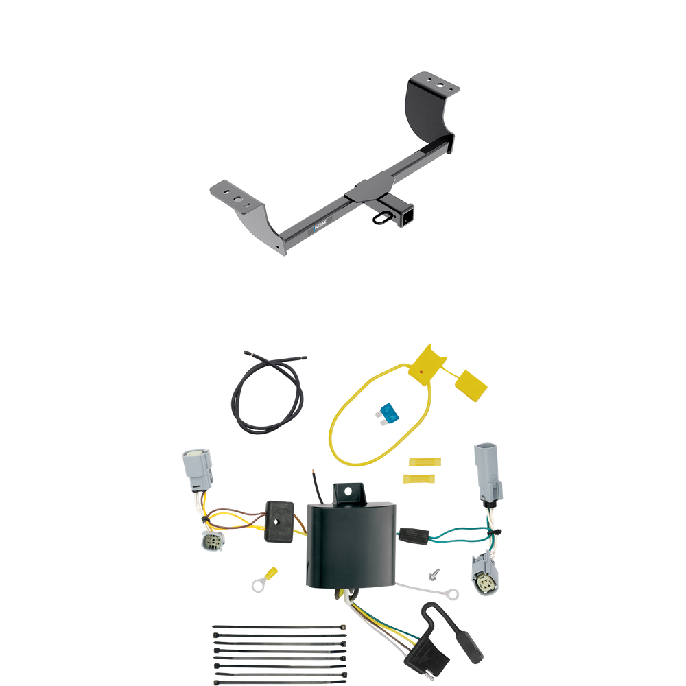 Se adapta al paquete de enganche de remolque Dodge Magnum 2005-2008 con arnés de cableado plano de 4 de Reese Towpower