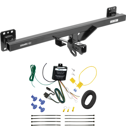 Fits 2011-2018 Porsche Cayenne Trailer Hitch Tow PKG w/ 4-Flat Wiring Harness By Draw-Tite