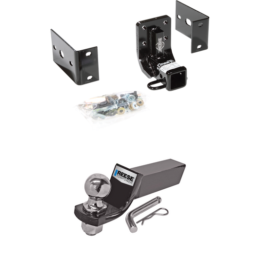 Fits 1998-2002 Mercedes-Benz ML320 Trailer Hitch Tow PKG w/ Starter Kit Ball Mount w/ 2" Drop & 2" Ball By Draw-Tite