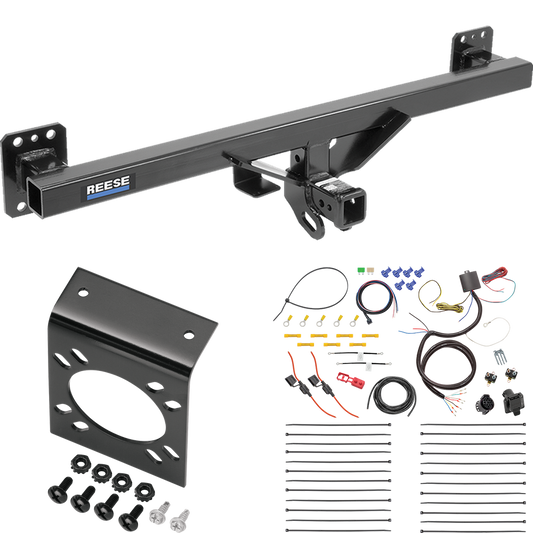 Fits 2011-2018 Porsche Cayenne Trailer Hitch Tow PKG w/ 7-Way RV Wiring By Reese Towpower