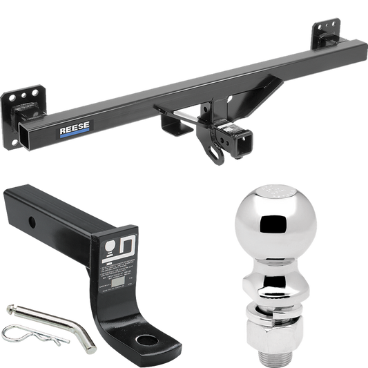 Fits 2011-2018 Porsche Cayenne Trailer Hitch Tow PKG w/ Ball Mount w/ 4" Drop + 2-5/16" Ball By Reese Towpower