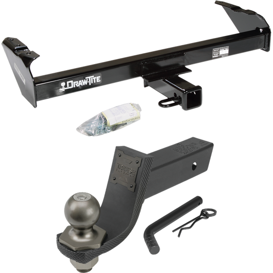 Fits 1997-1997 Ford F-250 HD Trailer Hitch Tow PKG + Interlock Tactical Starter Kit w/ 3-1/4" Drop & 2" Ball By Draw-Tite
