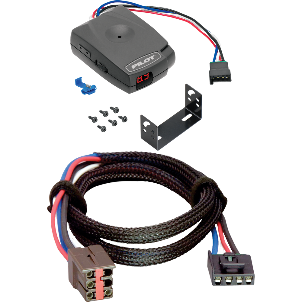 Compatible con control de freno piloto Coachmen Mirada Motorhome Pro Series 2000-2020 + adaptador BC Plug &amp; Play (para modelos con paquete de remolque de fábrica) de Pro Series