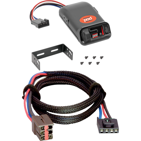 Se adapta a 2000-2006 Four Winds Dutchmen Express Motorhome Pro Series POD Control de freno + adaptador BC Plug &amp; Play (para modelos de 7 vías de fábrica) de Pro Series