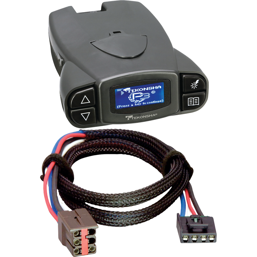 Compatible con Ford E-350 Econoline Tekonsha Prodigy P3 1992-1996 + adaptador BC Plug &amp; Play de Tekonsha.