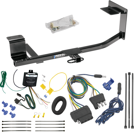 Se adapta al paquete de enganche de remolque Volkswagen Golf 2010-2014 con arnés de cableado plano de 5 (para modelos Wagon, (solo Canadá)) de Reese Towpower