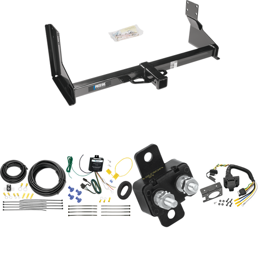 Fits 2022-2023 Mercedes-Benz Sprinter 2500 Trailer Hitch Tow PKG w/ 7-Way RV Wiring (For w/Factory Step Bumper Excluding Models w/30-3/8” Frame Width Models) By Reese Towpower