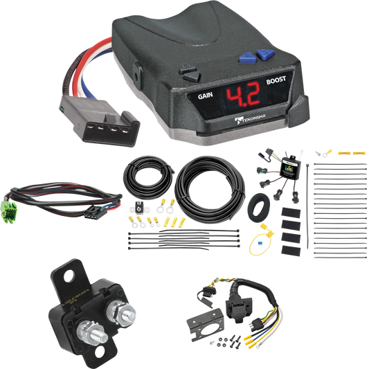 Fits 2022-2022 Mercedes-Benz Sprinter 3500 7-Way RV Wiring w/ Zero Contact ZCI Module + Tekonsha BRAKE-EVN Brake Control + Plug & Play BC Adapter By Tekonsha