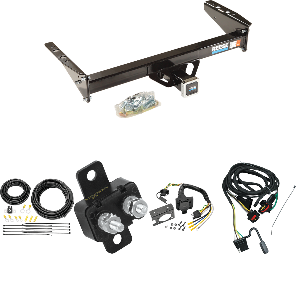 Fits 2004-2004 Dodge Dakota Trailer Hitch Tow PKG w/ 7-Way RV Wiring By Reese Towpower