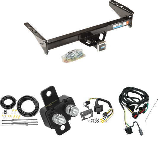 Fits 2004-2004 Dodge Dakota Trailer Hitch Tow PKG w/ 7-Way RV Wiring By Reese Towpower