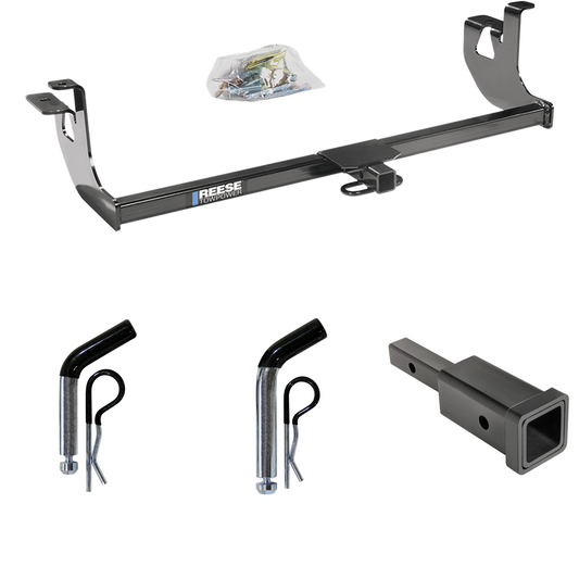 Fits 2006-2009 Volkswagen GTI Trailer Hitch Tow PKG w/ Hitch Adapter 1-1/4" to 2" Receiver + 1/2" Pin & Clip + 5/8" Pin & Clip (For 2 Dr. Hatchback Models) By Reese Towpower