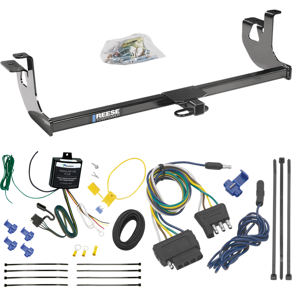 Se adapta al paquete de enganche de remolque Volkswagen Golf 2010-2014 con arnés de cableado de 5 planos (para 4 Dr. Hatchback, excepto modelos R) de Reese Towpower