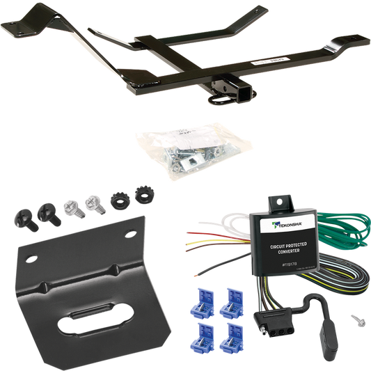 Fits 1999-2006 Volkswagen Golf Trailer Hitch Tow PKG w/ 4-Flat Wiring Harness + Bracket By Reese Towpower