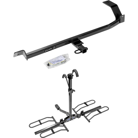 Se adapta al paquete de enganche de remolque Mitsubishi Lancer 2008-2017 con soporte de plataforma para 2 portabicicletas (para modelos Sedan, excepto Evolution, Ralliart y con escape doble) de Draw-Tite