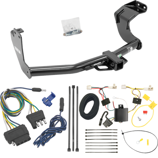 Se adapta al paquete de enganche de remolque Mitsubishi Outlander 2014-2015 con arnés de cableado plano de 5 (excluye: modelos Outlander Sport o PHEV) de Draw-Tite